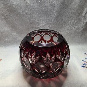 Vintage Godinger Crystal Legends Votice Candleholder. Made In Hungary